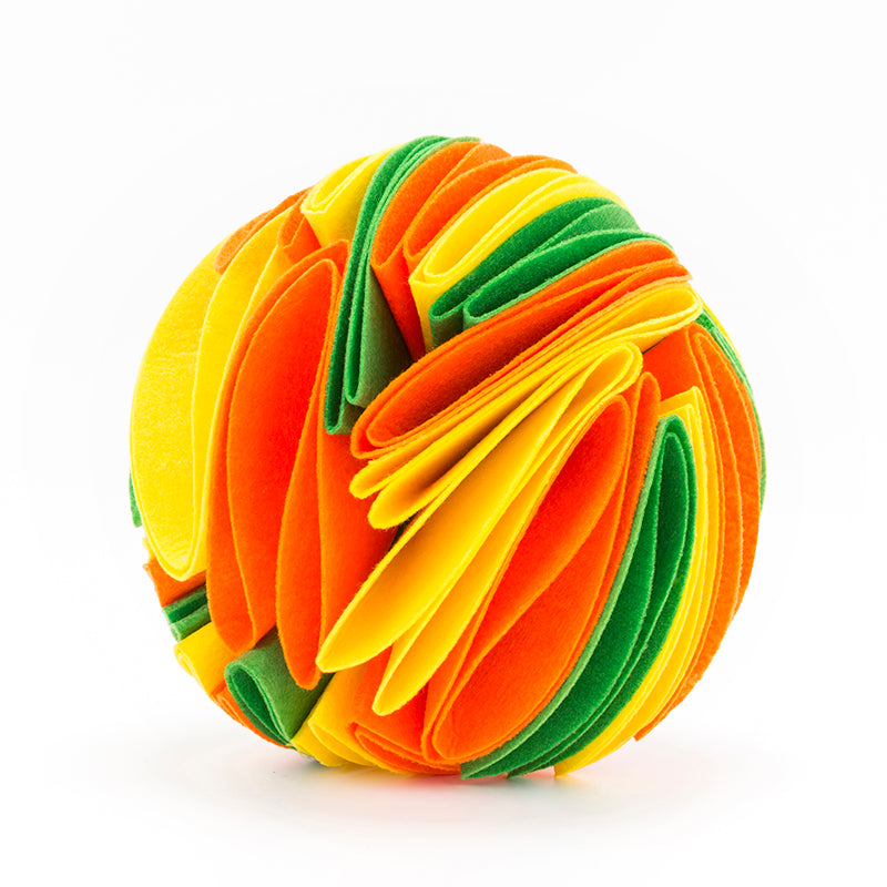 Collapsible IQ Boosting Snuffle Ball for Dogs &amp; Cats