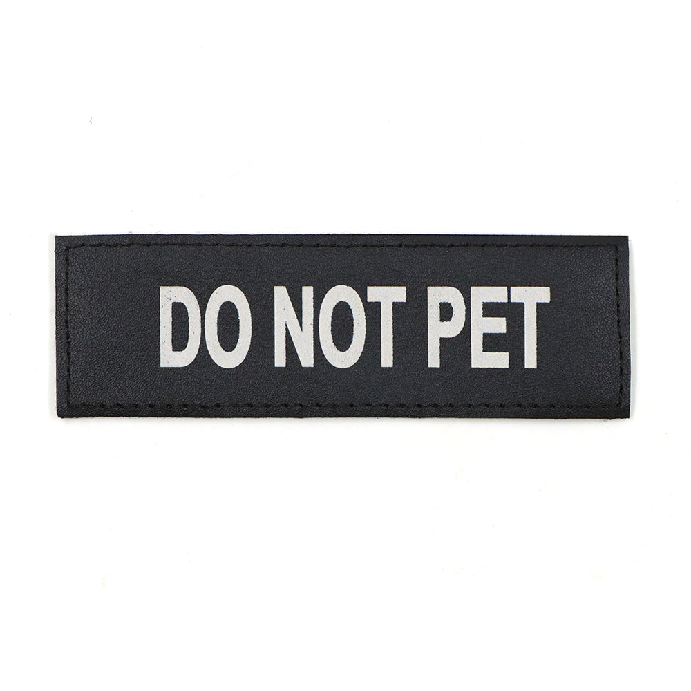 Dog Harness Patches Set - 12 Hook &amp; Loop Customizable Patches