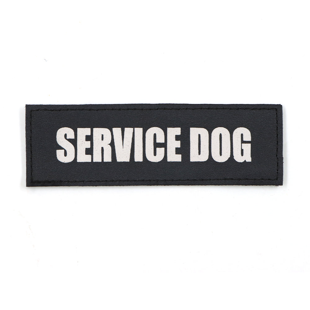 Dog Harness Patches Set - 12 Hook &amp; Loop Customizable Patches