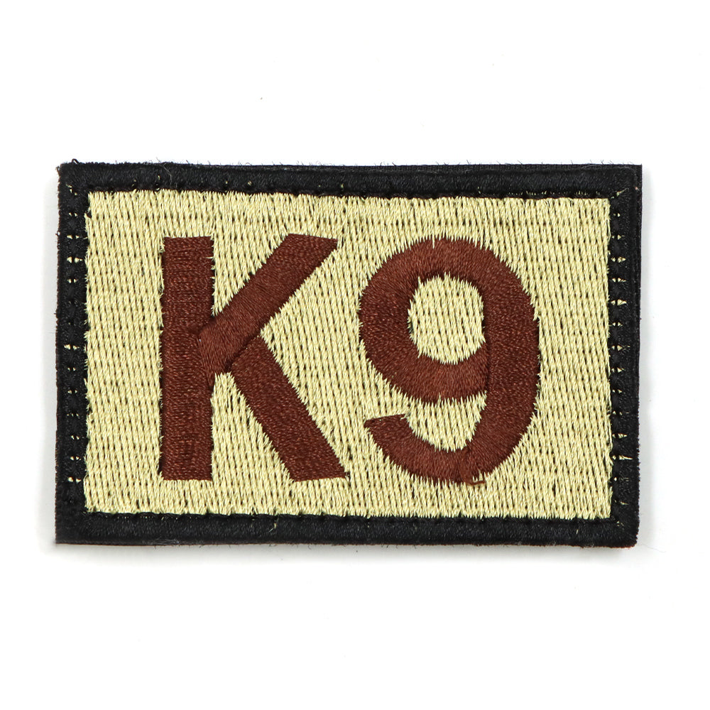 Dog Harness Patches Set - 12 Hook &amp; Loop Customizable Patches