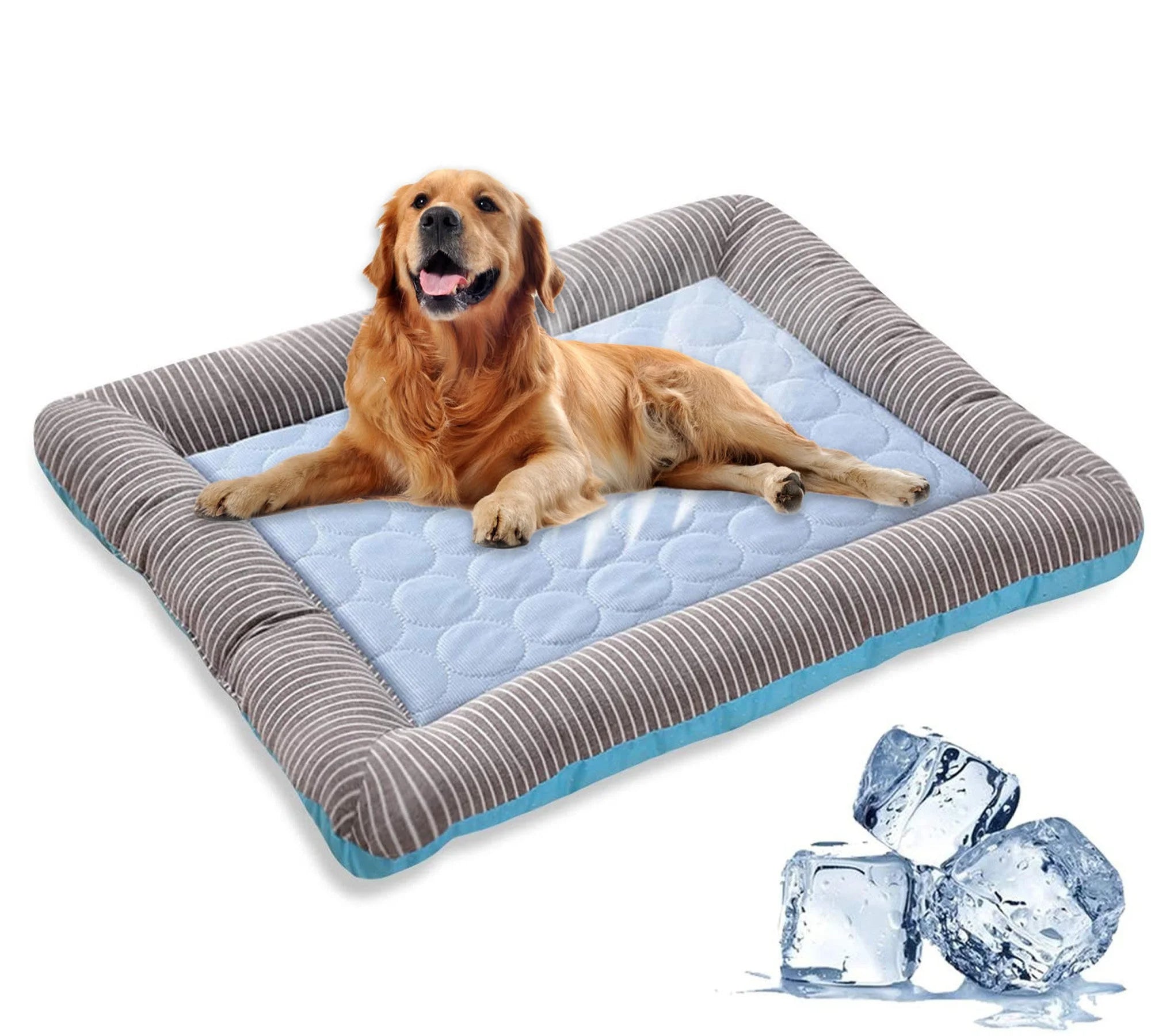 Ice Silk Cooling Bed for Dogs and Cats