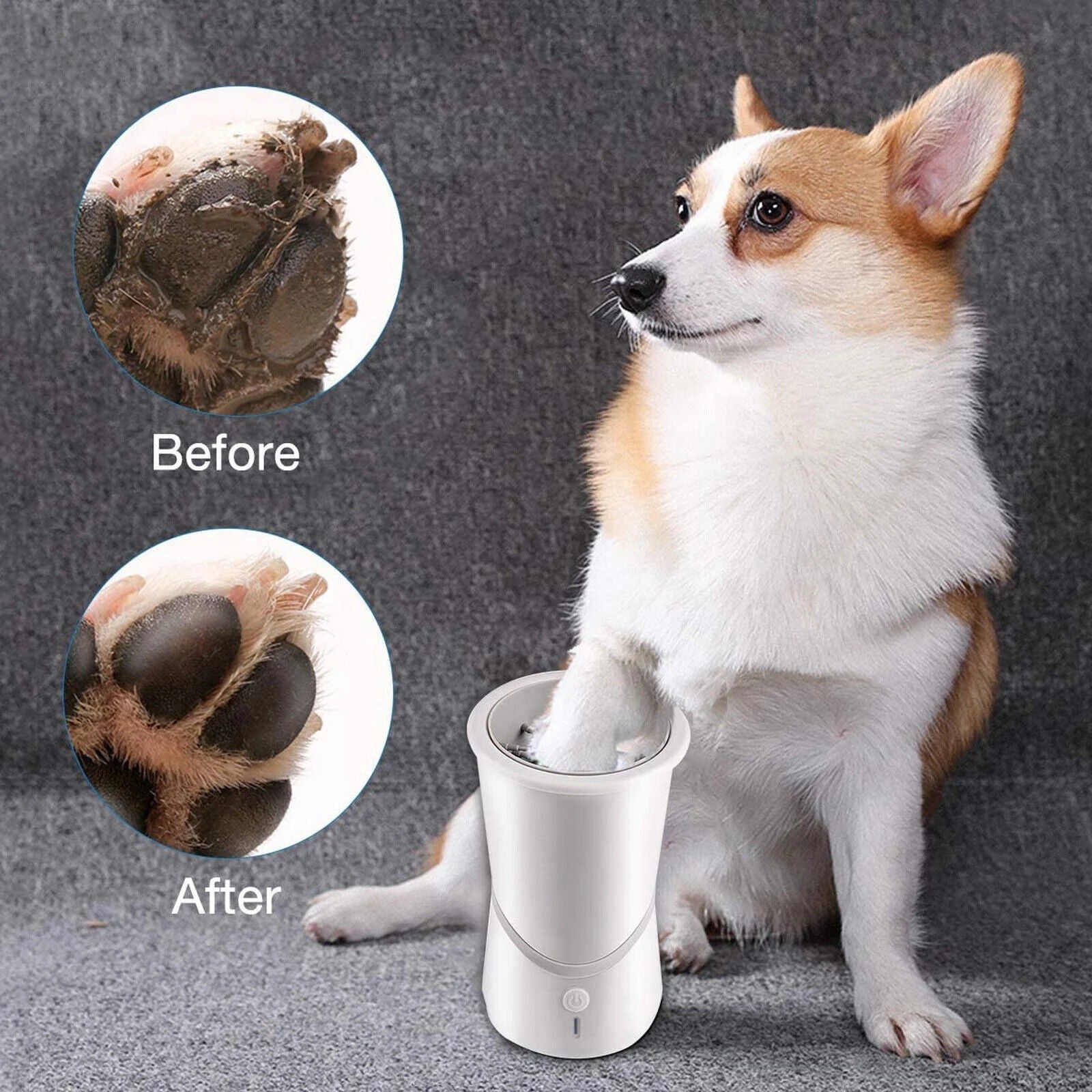 Rechargeable Automatic Dog Paw Cleaner