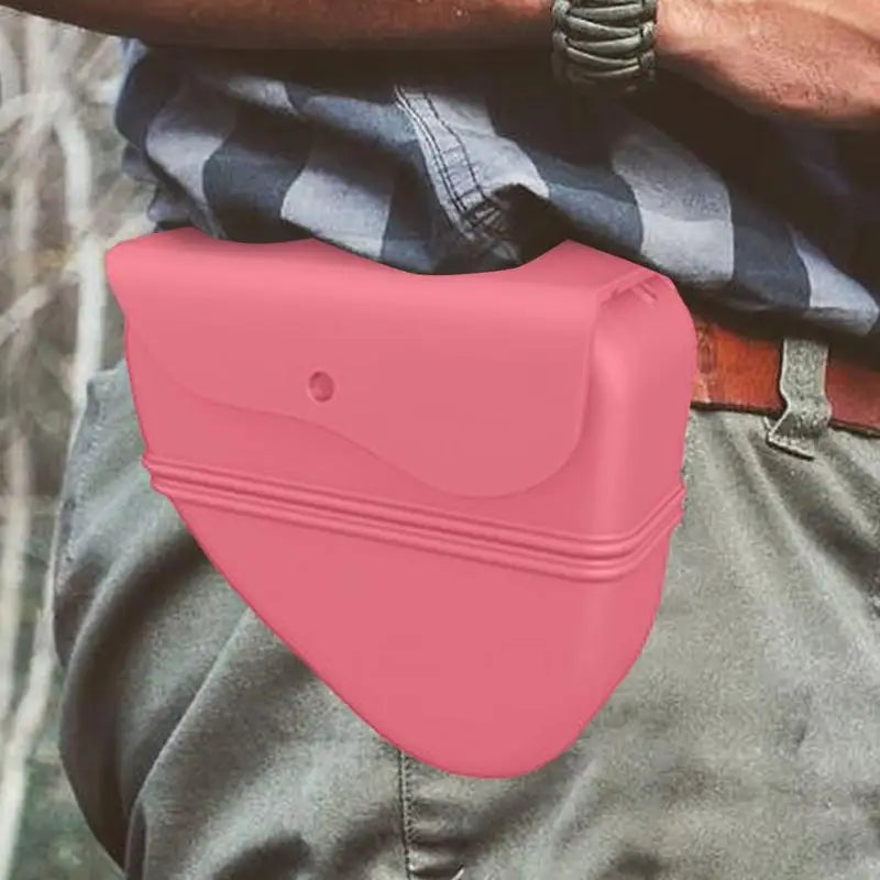 Silicone Dog Treat Training Pouch with Belt Clip