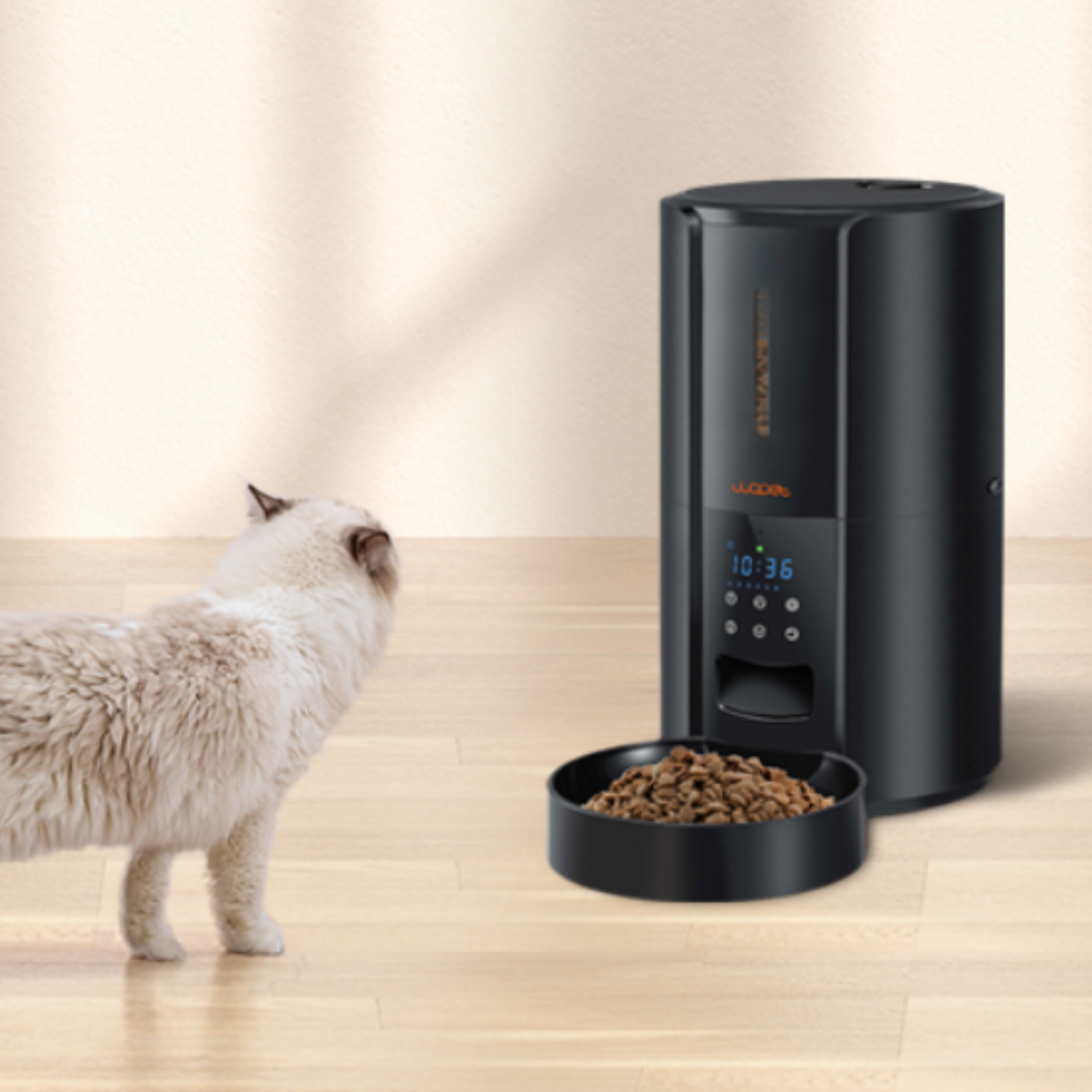 Large Automatic Dog and Cat Food Feeder Dispenser