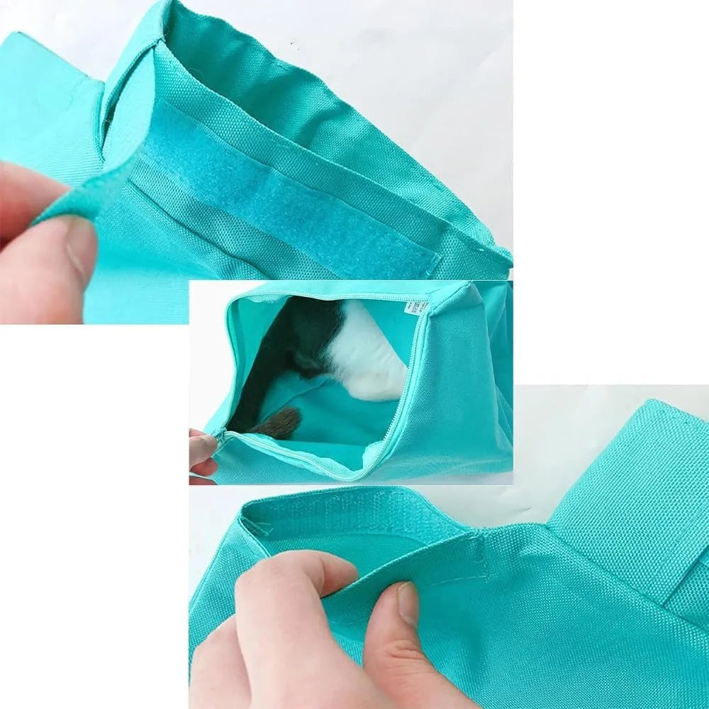 Foldable Anti-Scratch Travel Carrier Pouch for Cats