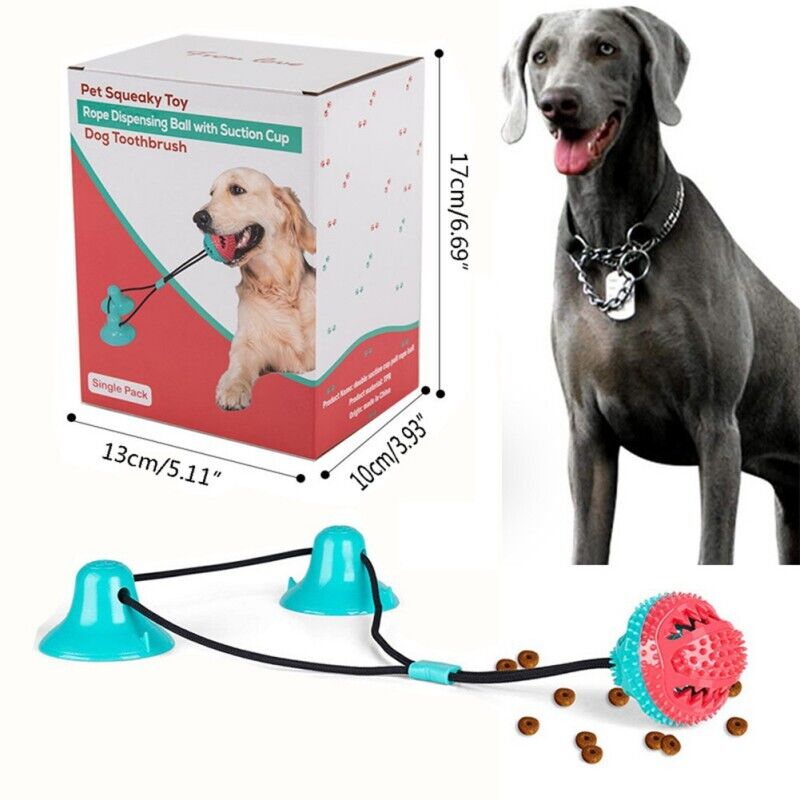 Suction Cup Dog Chew Toy for Interactive Play