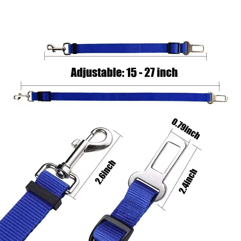 Adjustable Car Seat Belt for Dogs and Cats