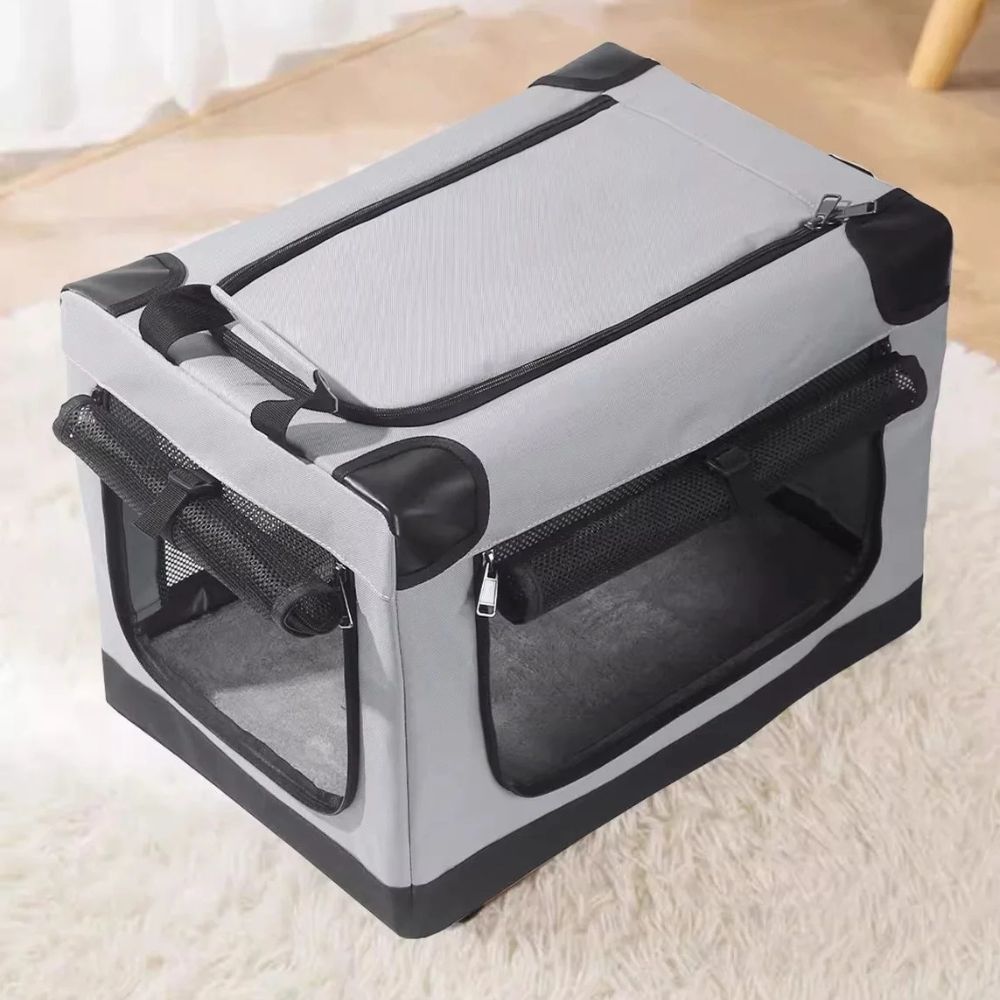 Portable Folding Crate for Small and Medium Dogs