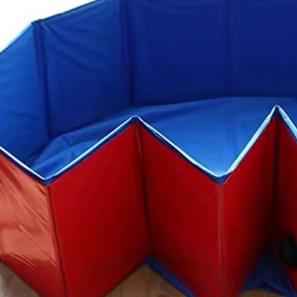 Foldable Dog Pool - Portable Pet Bathing and Play Pool