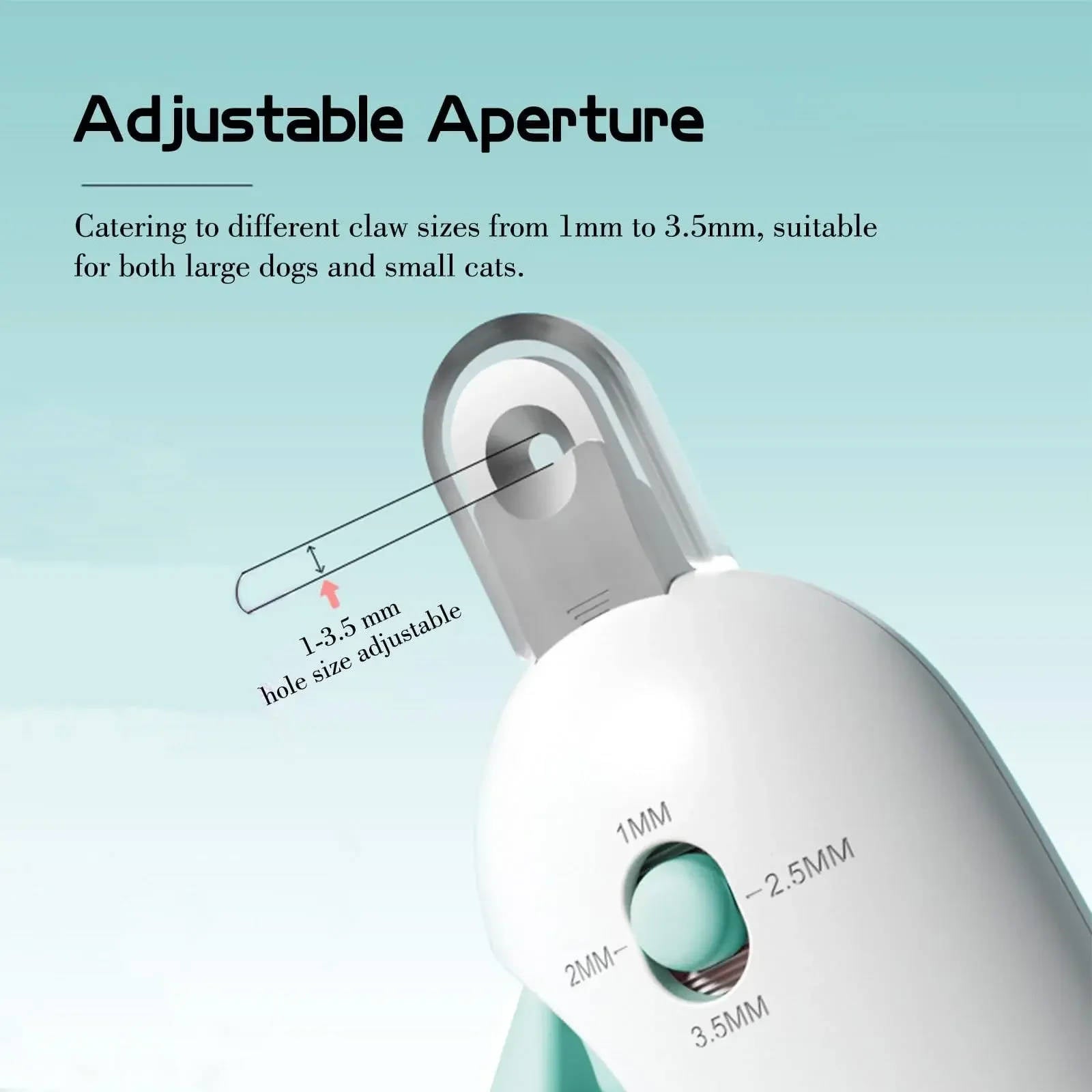 Adjustable Stainless Steel Cat Nail Clippers