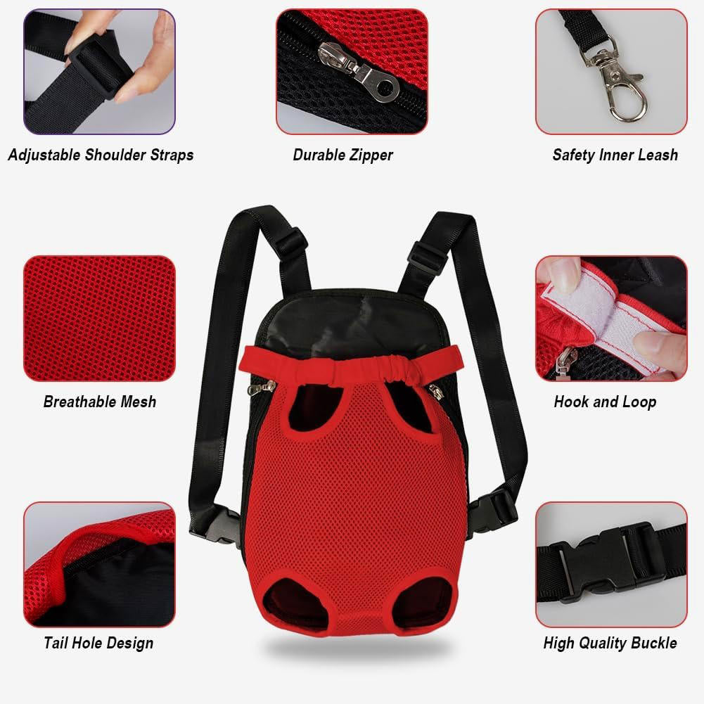 Adjustable Ventilated Cat Carrier Pouch
