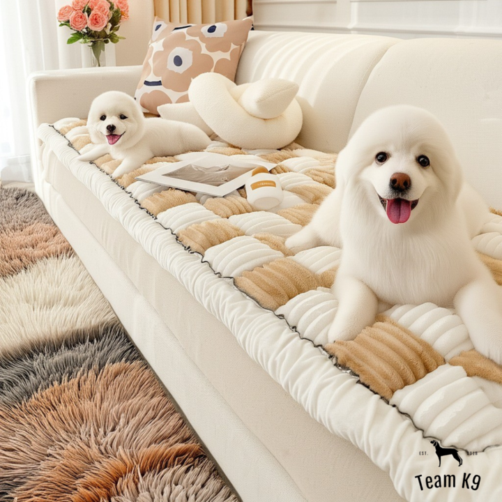 Orthopedic Furniture Protector and Cushioned Dog Bed Couch Cover