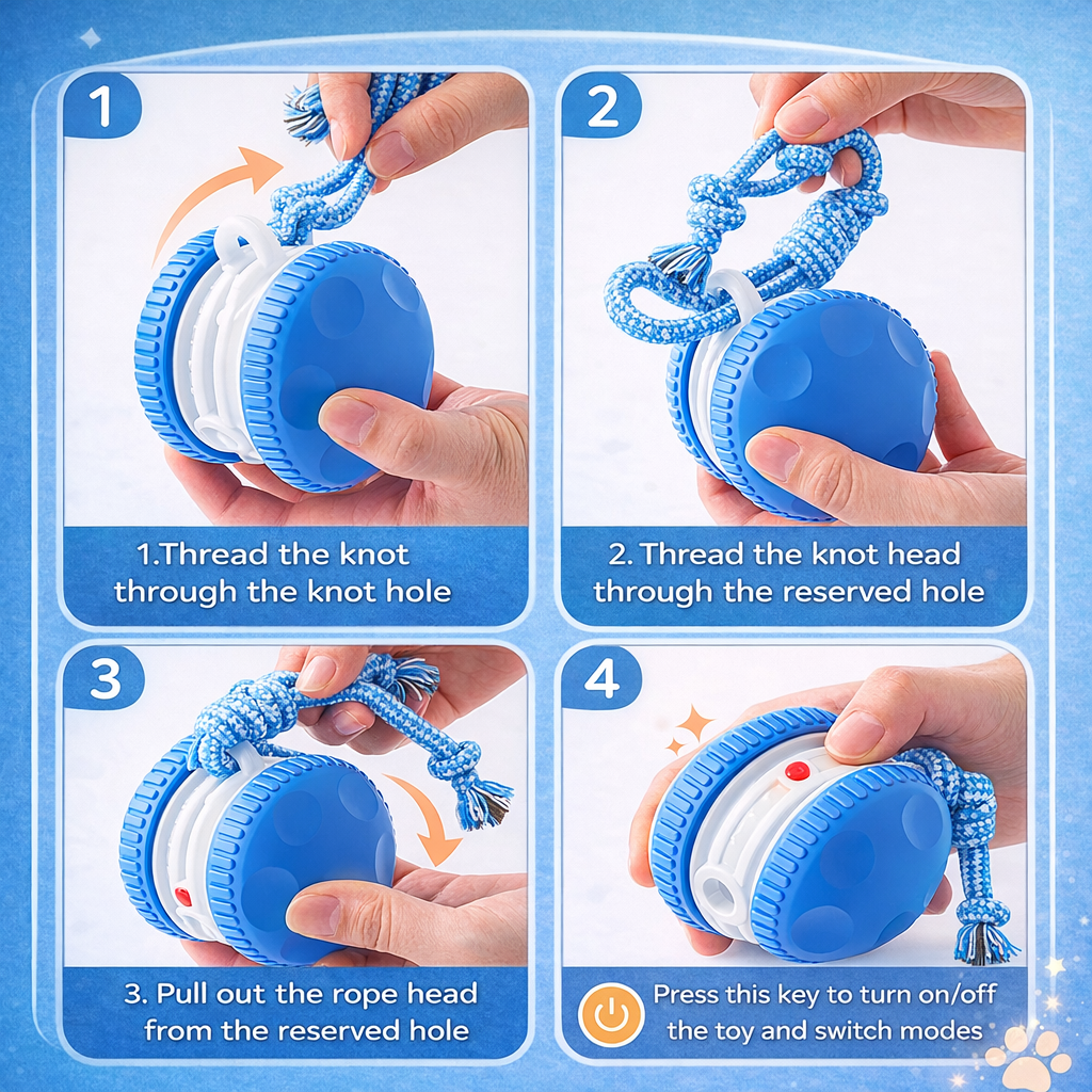Interactive Dog Enrichment Ball for Anxiety Relief & Calm Play