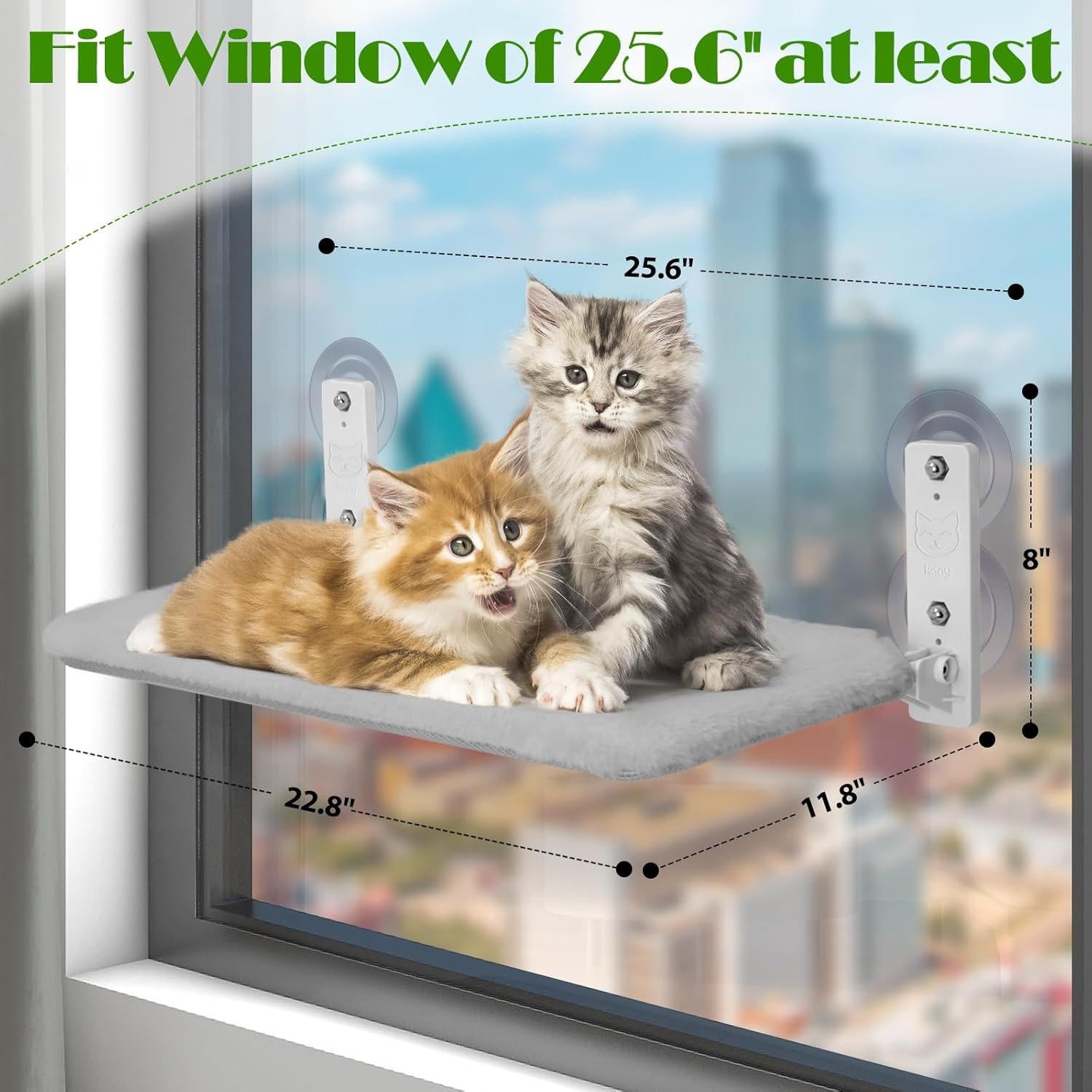 Suction Cup Cat Window Hammock Perch