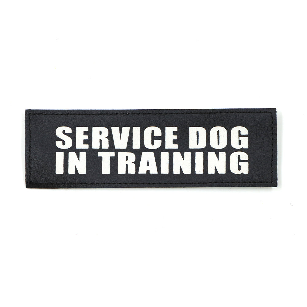Dog Harness Patches Set - 12 Hook &amp; Loop Customizable Patches