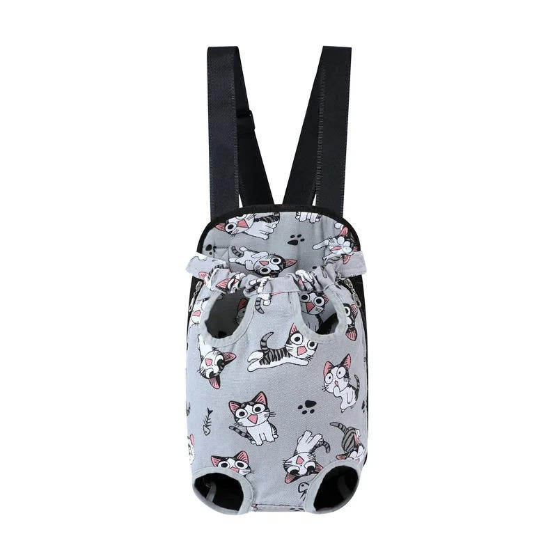 Adjustable Ventilated Cat Carrier Pouch