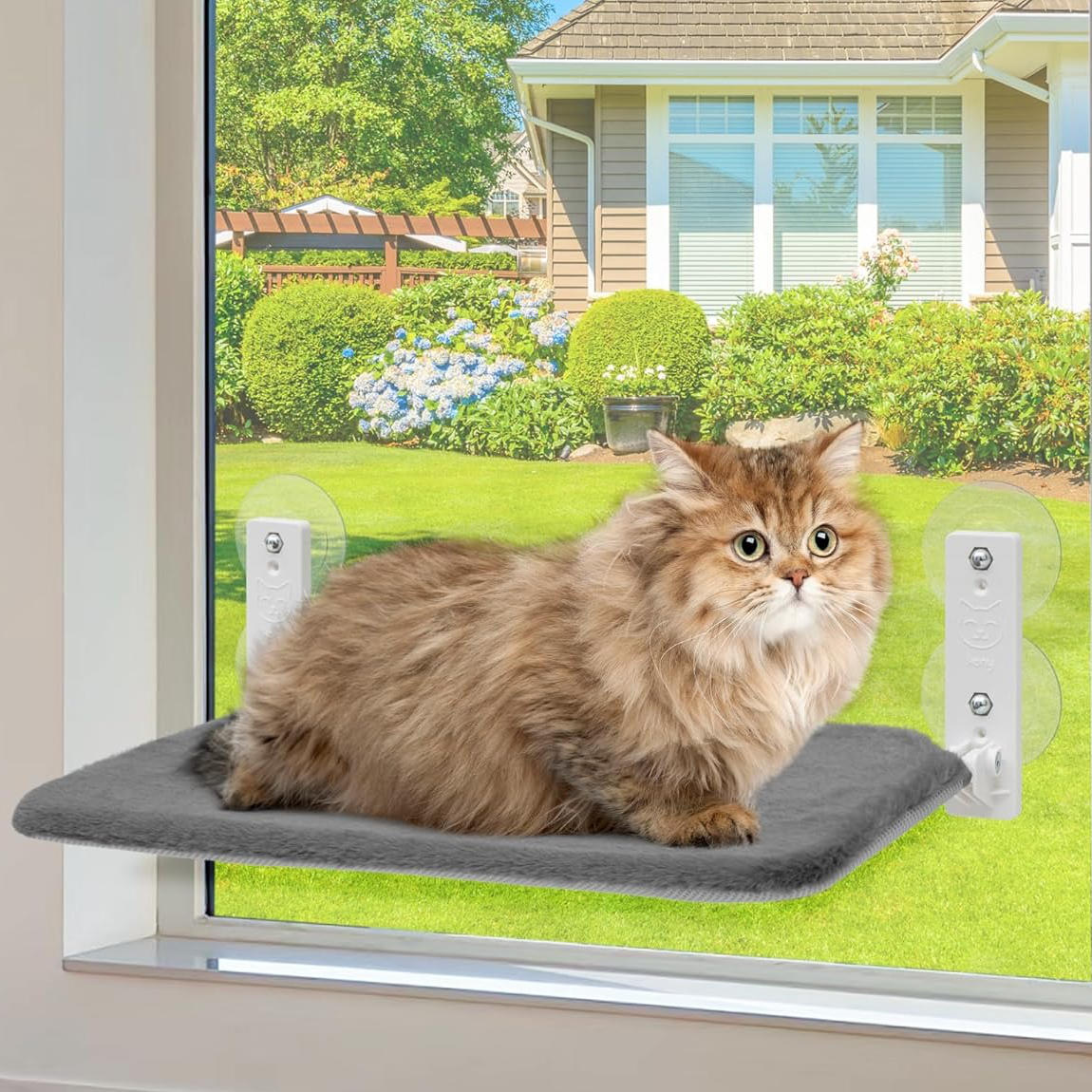 Suction Cup Cat Window Hammock Perch