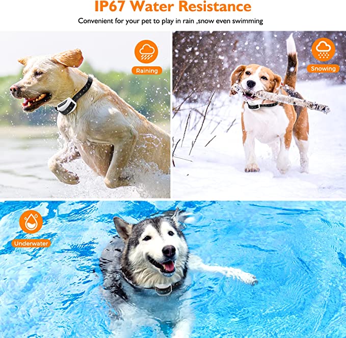 Wireless Dog Fence System with Training Collar