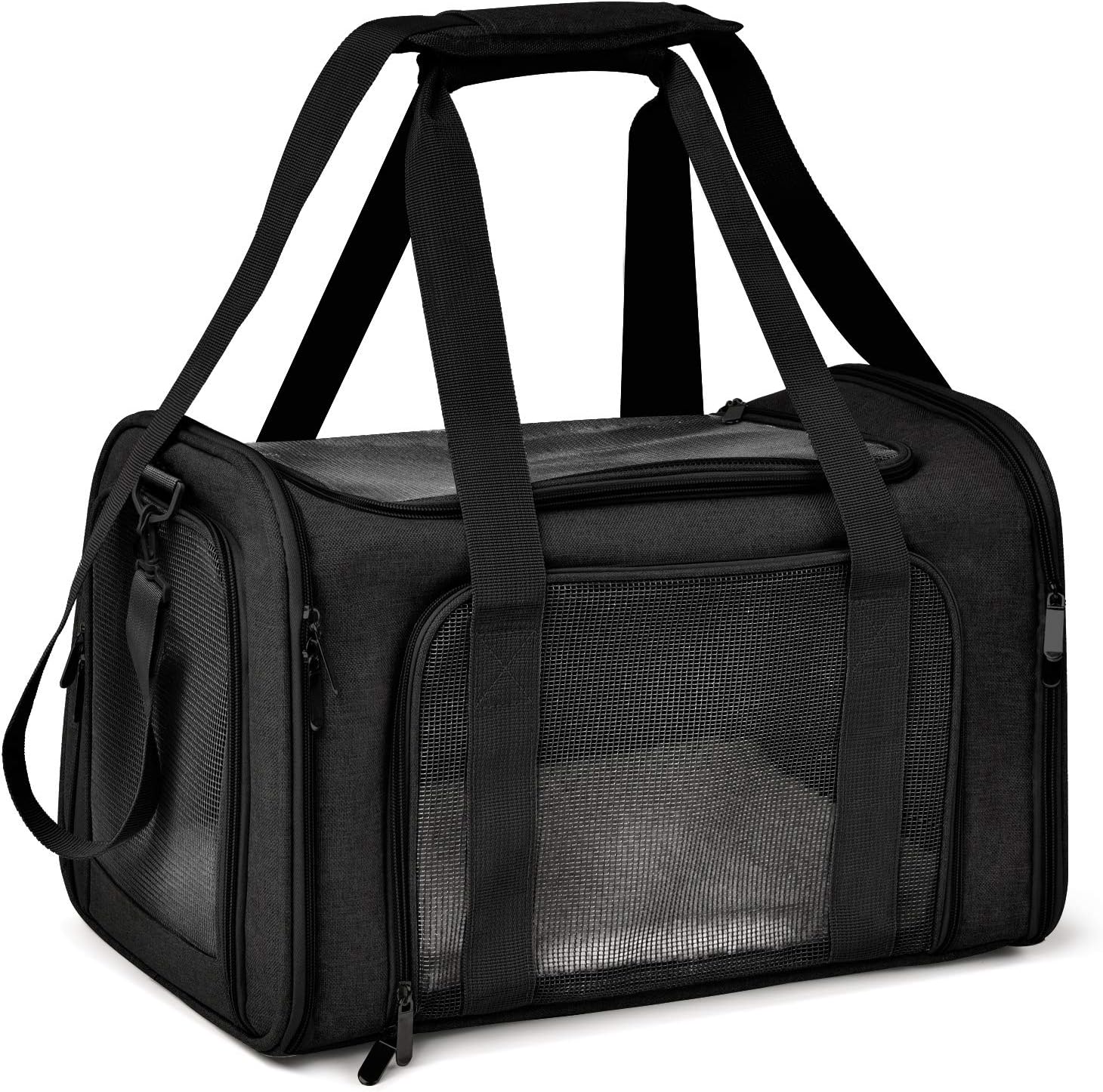 Airline-Approved Pet Carrier Bag for Cats and Dogs Up to 15 Lbs