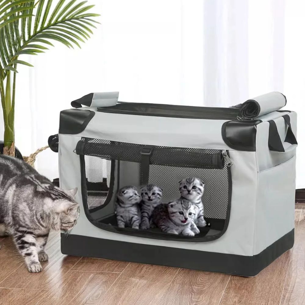 Portable Folding Crate for Small and Medium Dogs