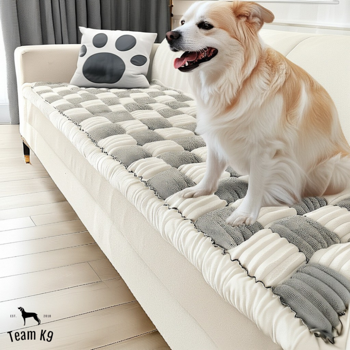 Orthopedic Furniture Protector and Cushioned Dog Bed Couch Cover