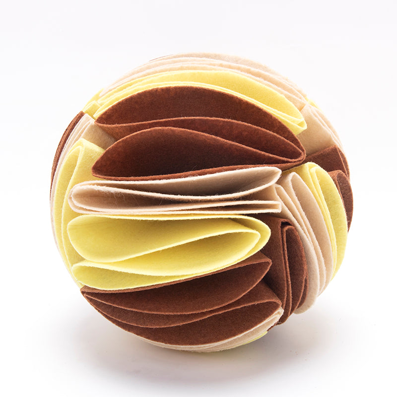Collapsible IQ Boosting Snuffle Ball for Dogs &amp; Cats