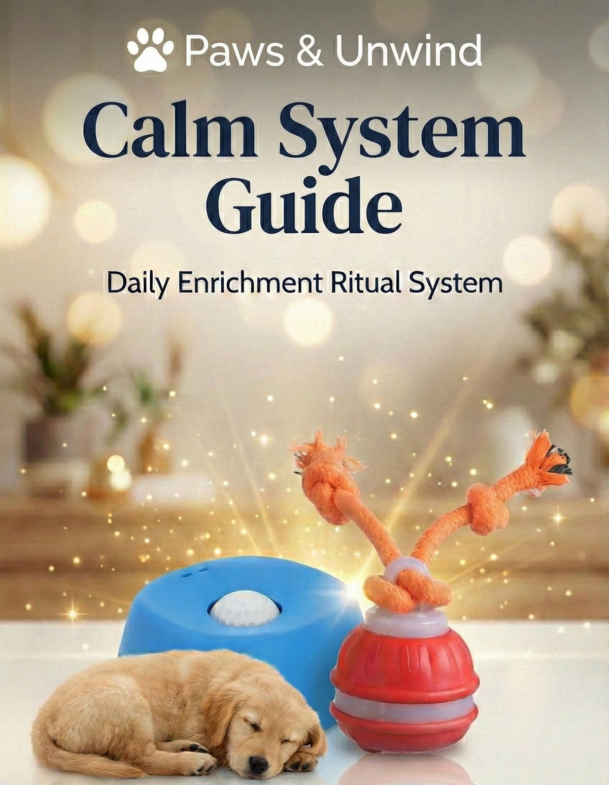 Calm Behavior Enrichment Guide - Daily Ritual System for Dogs
