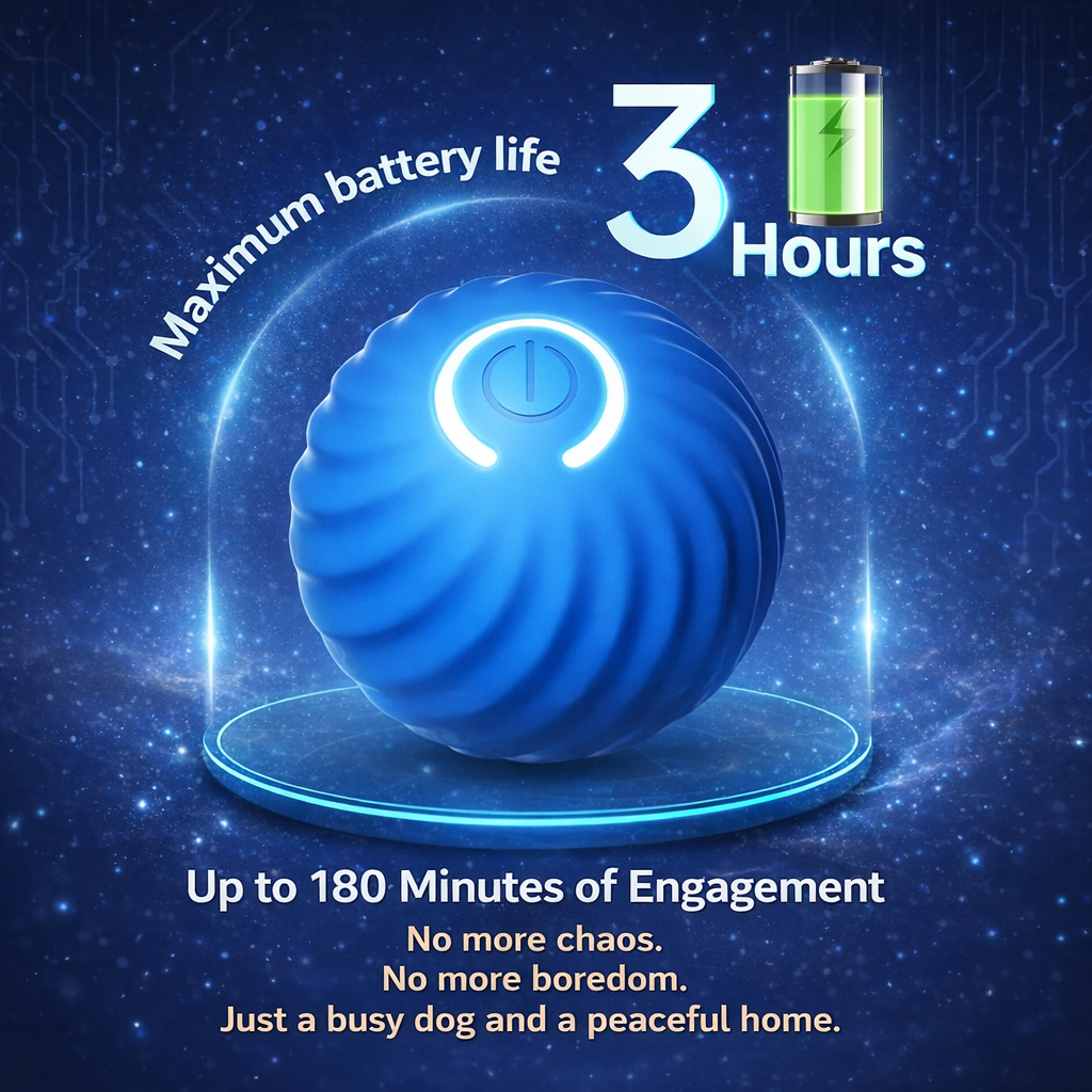 Calming Enrichment Ball - Mental Stimulation Toy for Dogs