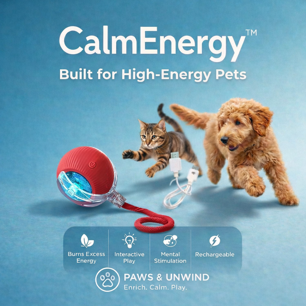 Interactive Chase Ball for Anxious & High-Energy Dogs