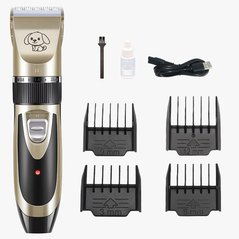 Silent Fur Trimmer Grooming Set for Dogs