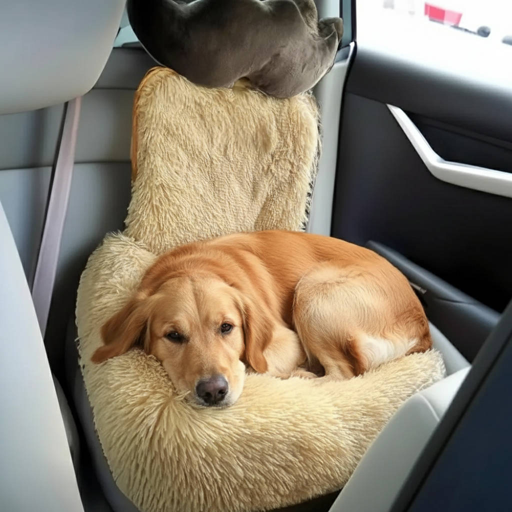 Protective Waterproof Dog Car Seat Bed
