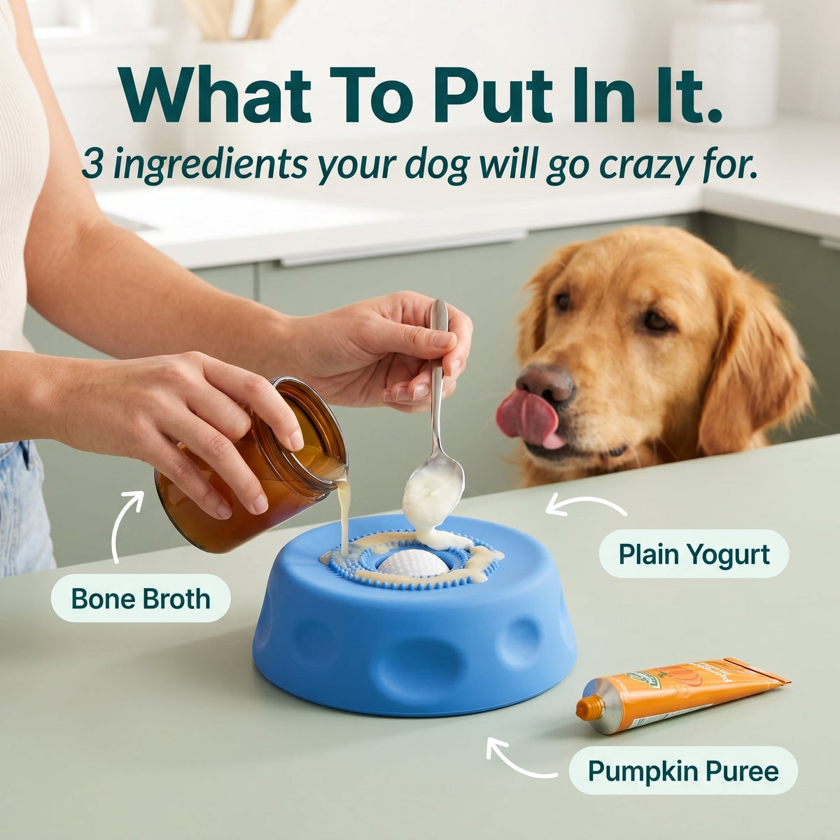 Dog Enrichment Lick Bowl