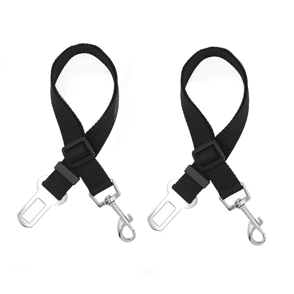 Adjustable Nylon Dog Car Seat Belt Restraint