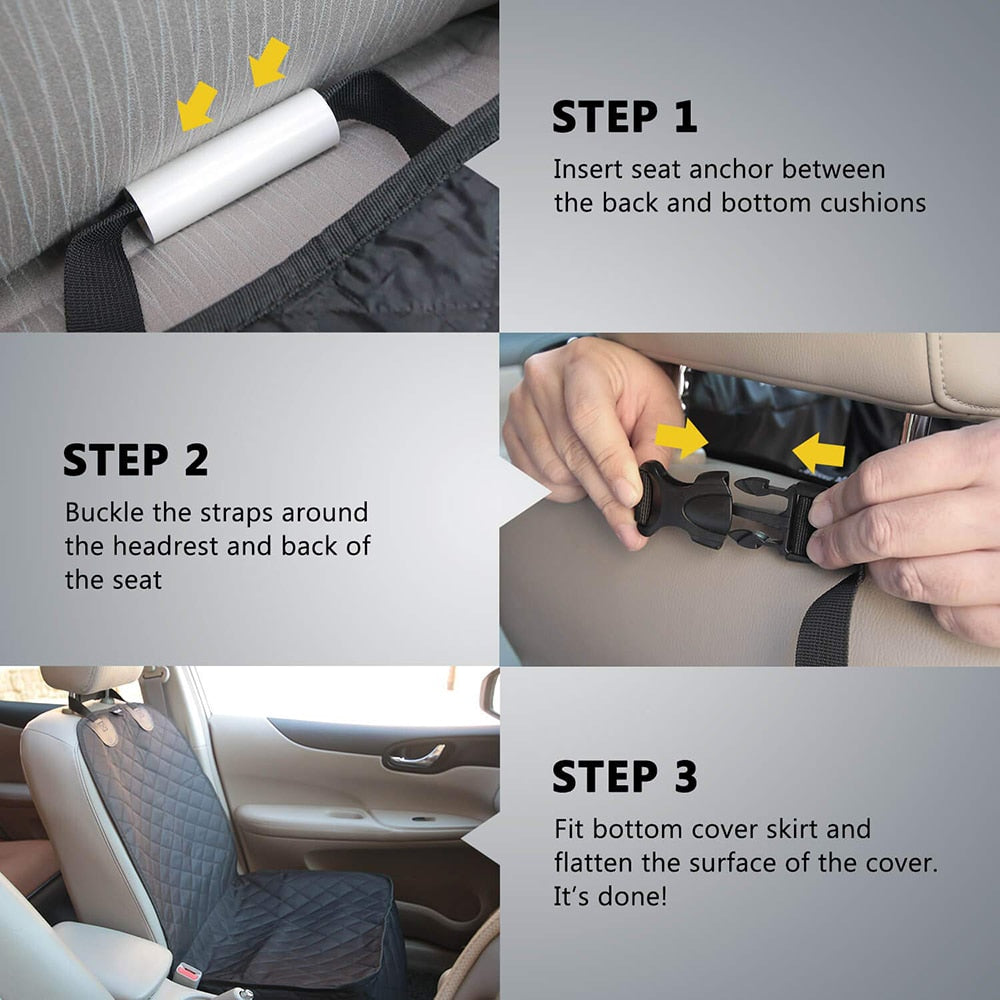 Heavy Duty Waterproof Oxford Fabric Car Seat Cover