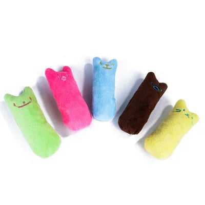 Catnip Plush Chew Toys for Cats - Teeth Grinding Set