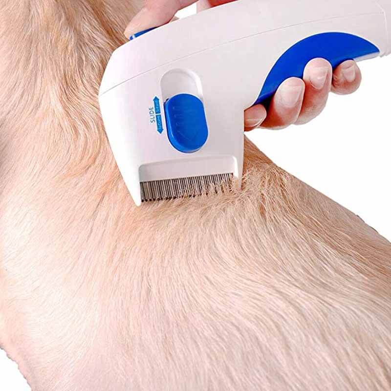Electric Flea and Tick Remover Comb for Dogs and Cats