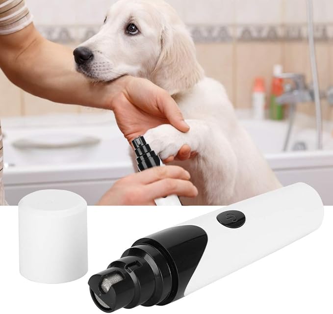 Electric Pet Nail Trimmer - Cordless Grinder for Dogs and Cats