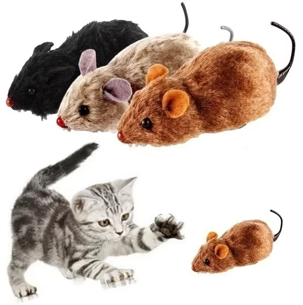 Electric Cat Toy Mouse - Automatic Interactive Hunting Toy for Cats