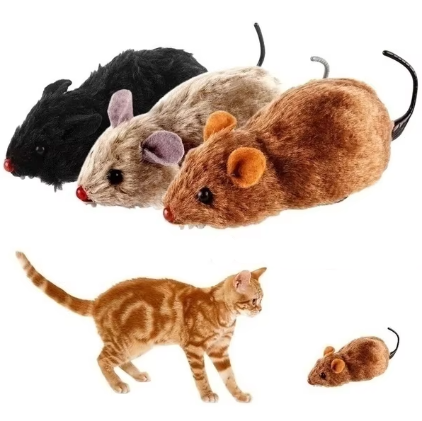 Electric Cat Toy Mouse - Automatic Interactive Hunting Toy for Cats