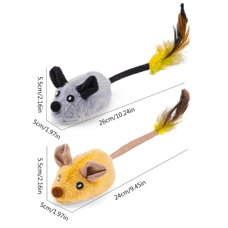 Intelligent Automatic Mouse Toy for Cats