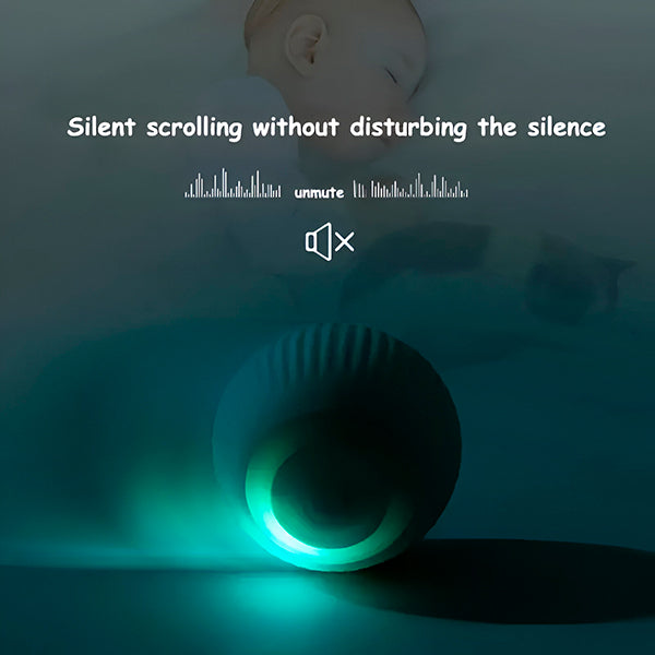 Interactive Self-Rolling Pet Ball for Dogs and Cats
