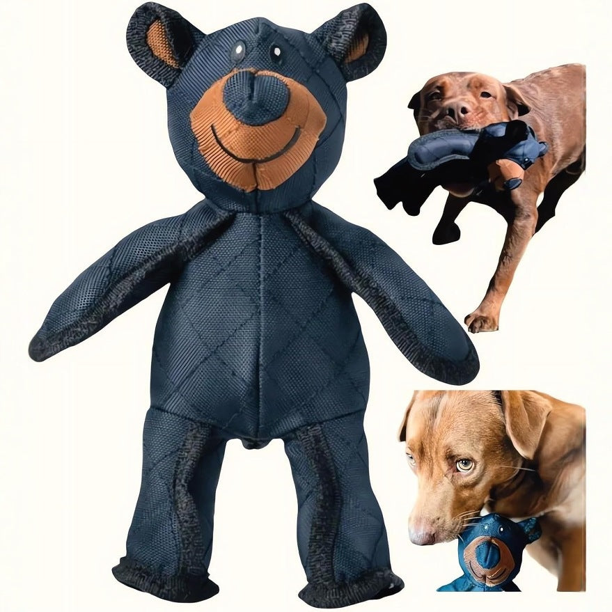 Plush Squeaker Bear Dog Toy
