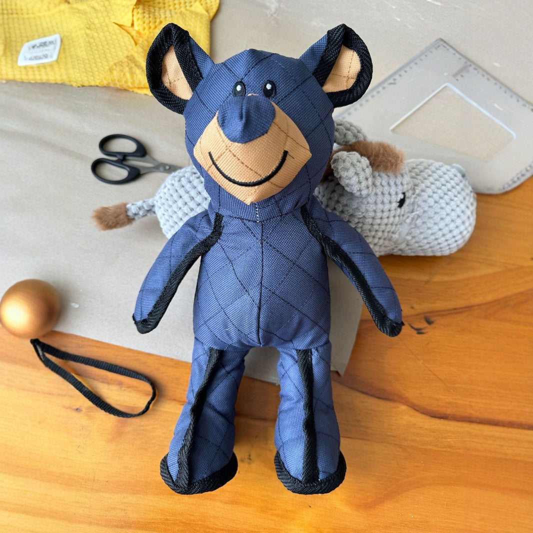 Plush Squeaker Bear Dog Toy