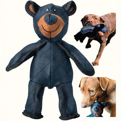 Plush Squeaker Bear Dog Toy