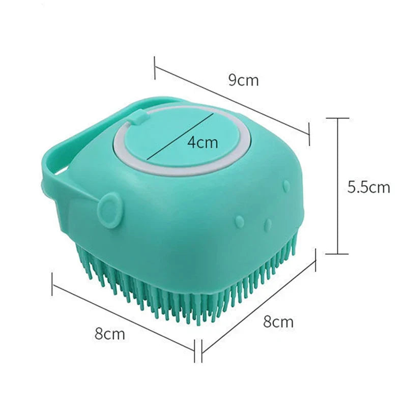Silicone Dog Grooming and Bath Massage Gloves