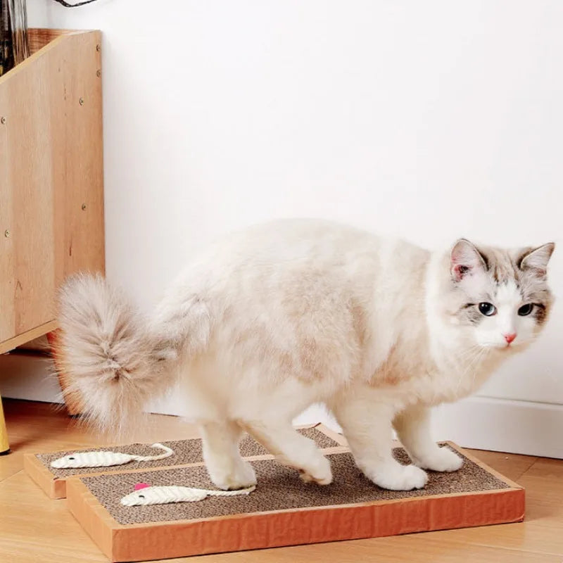 Cardboard Cat Scratching Board for Claw Care