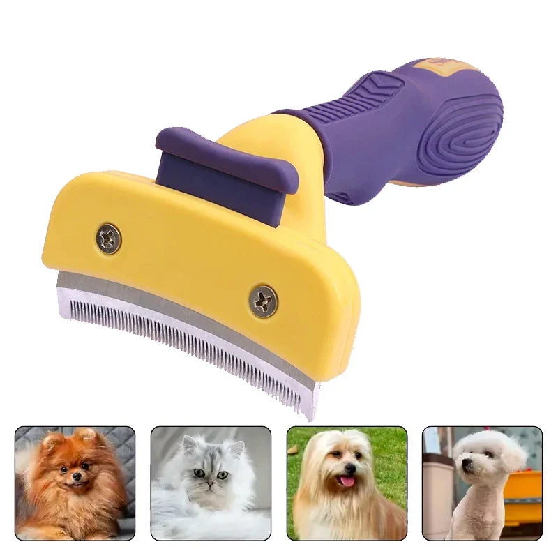 Stainless Steel Anti-Lice Grooming Comb for Dogs and Cats