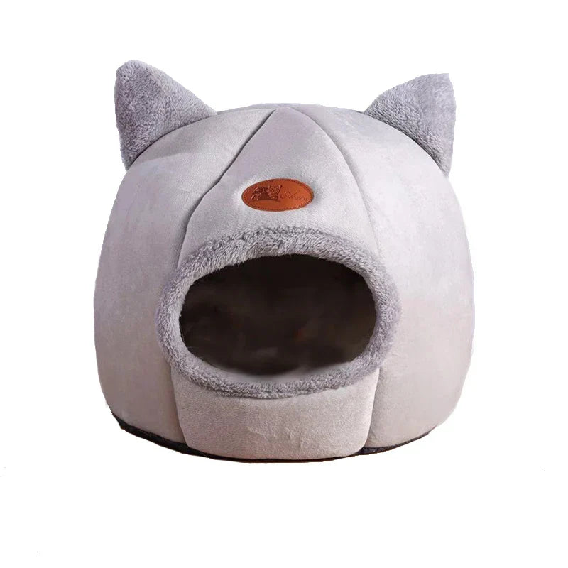 Deep Sleep Cat Cave Bed - Cozy Indoor Nest for Cats