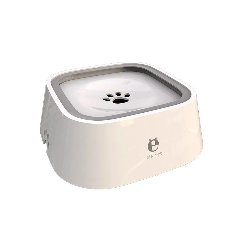 Non-Wetting Pet Water Bowl - Spill-Proof 1.5L Dispenser