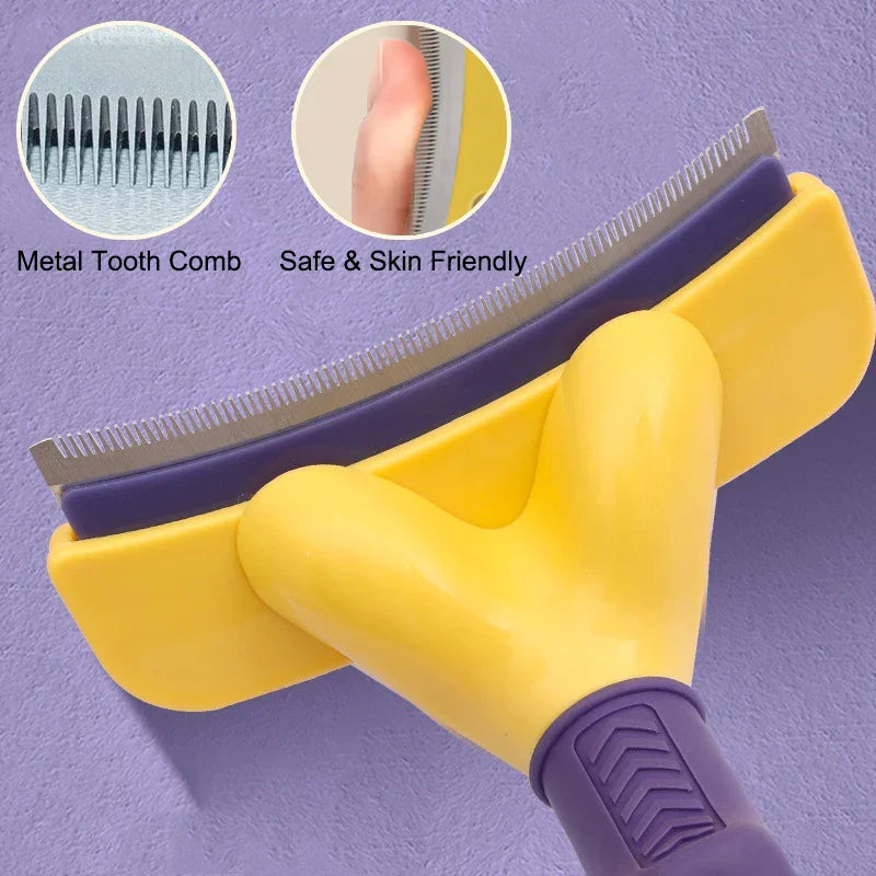 Stainless Steel Anti-Lice Grooming Comb for Dogs and Cats